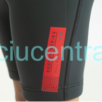 JOBE Boston Shorty 2mm vaikiškas neperšlampamas kostiumas pilka/raudona